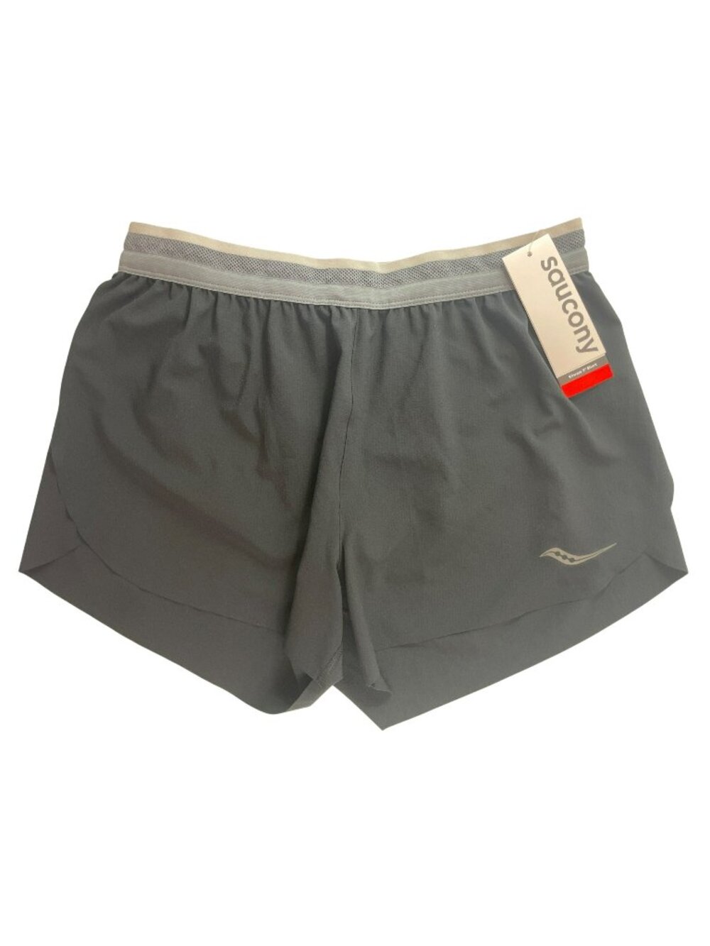Saucony Kinvara 3" Running Shorts Black Recycled Lightweight Women's Size M NWT